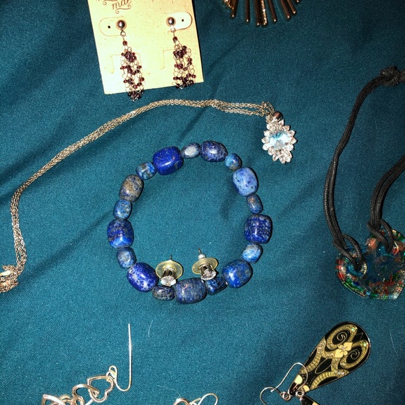 Mixed Lot of Jewelry-sterling silver necklace incl - Picture 3 of 4